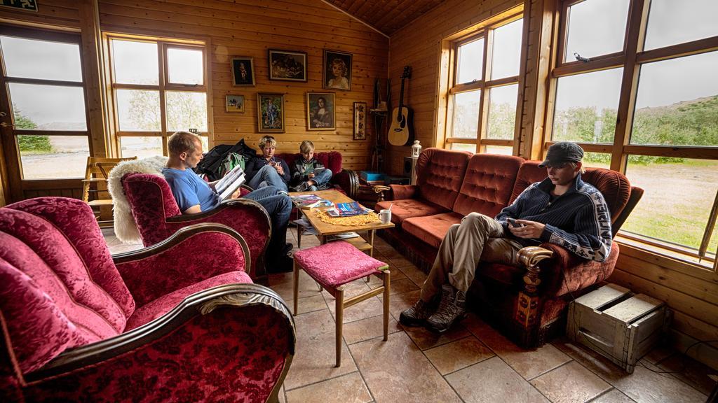 Volcano Huts Þorsmoerk ソゥルスメルク エクステリア 写真
